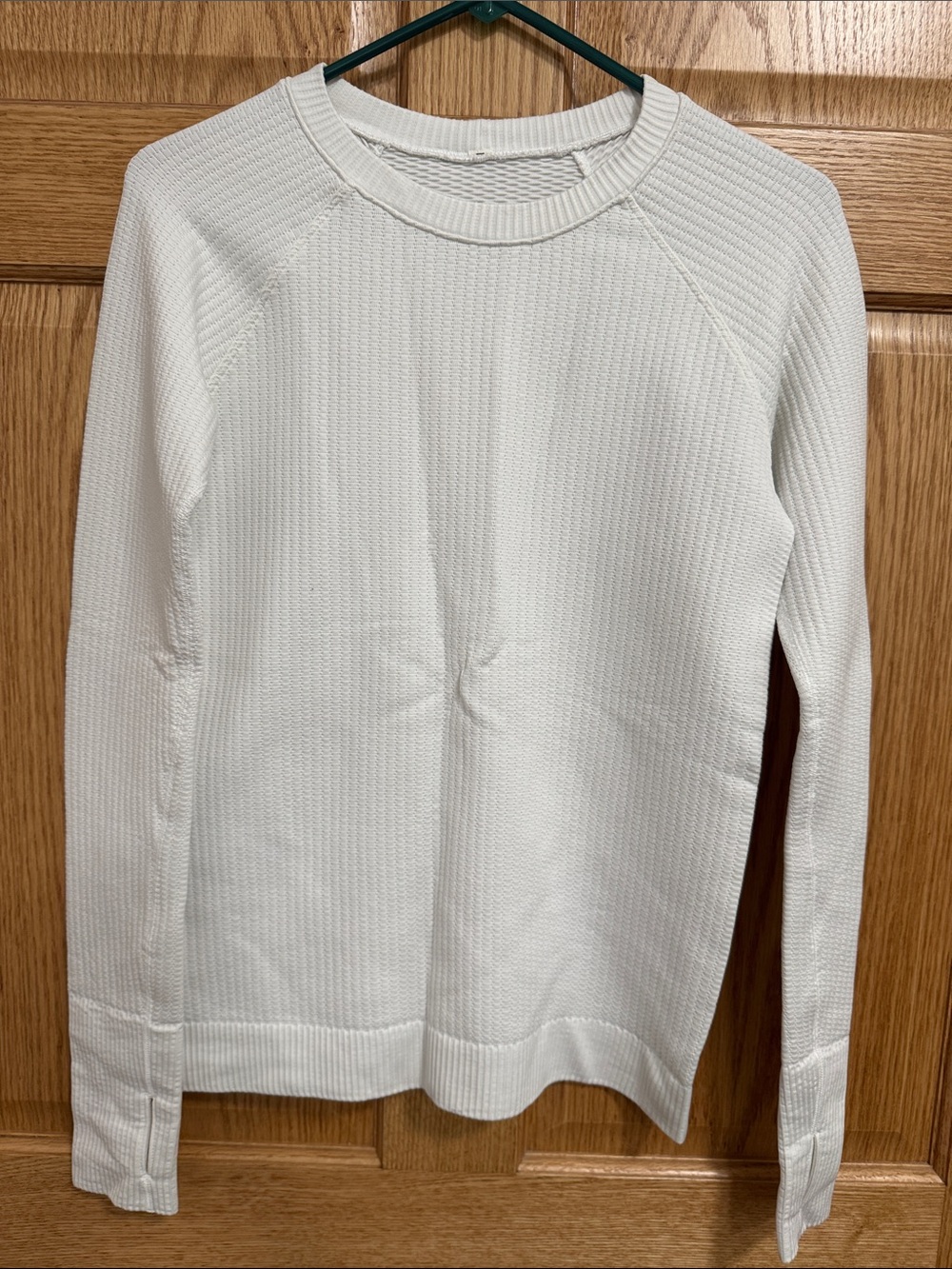 Women's Lululemon Cream Knit Crewneck Sweater